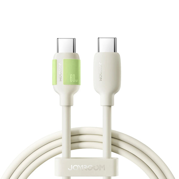 JOYROOM S-A53 1.2M C-C USB-kabel USB 2.0 1,2 m USB C 0,48 Gbit/sek. 60 W Beige