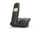 Gigaset A270A Analog/DECT-telefon Nummervisning Sort