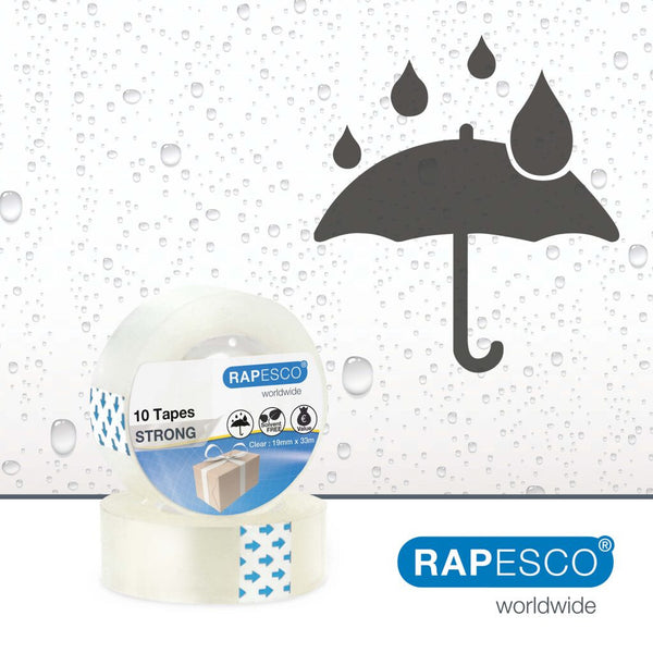 Rapesco 1807 tætningsbånd Transparent 33 m