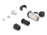 DeLOCK 67056 kabelsamler RJ45 Sort, Metallic