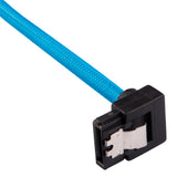 Corsair CC-8900281 SATA-kabel 0,3 m Sort, Blå