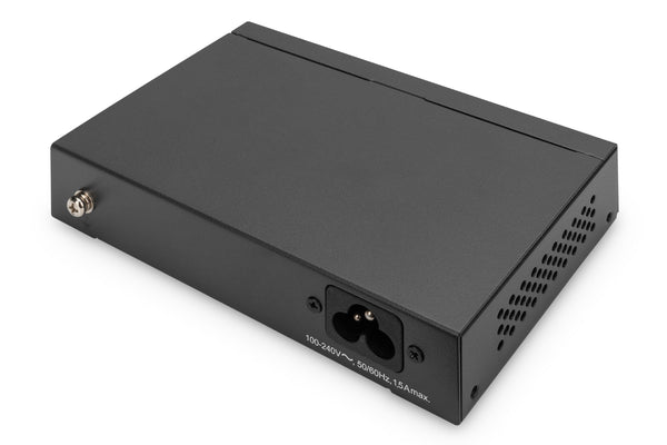 Digitus DN-95330-1 netværksswitch Ikke administreret Gigabit Ethernet (10/100/1000) Strøm over Ethernet (PoE) Sort