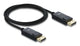 DeLOCK 81671 DisplayPort kabel 1 m Sort