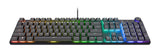 Trust GXT 866 Torix tastatur Spil USB QWERTZ Tysk Sort