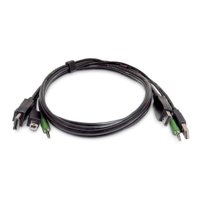StarTech.com SKDPMMKVM06-TAA KVM-kabel Sort 1,8 m