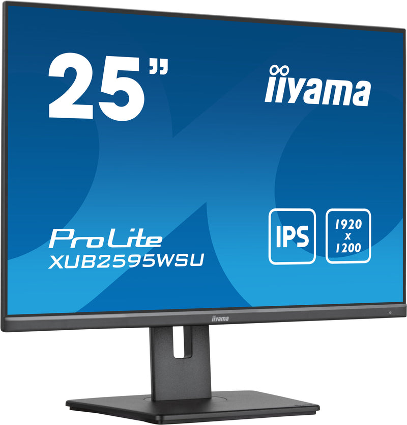 iiyama ProLite XUB2595WSU-B5 computerskærm 63,5 cm (25") 1920 x 1200 pixel WUXGA LED Sort
