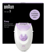 Braun Silk-épil 3 3-000 20 pincetter Lilla, Hvid