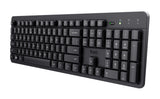Trust Ody II tastatur Kontor RF trådløst QWERTZ Tysk Sort