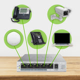 Zyxel GS1005HP Ikke administreret Gigabit Ethernet (10/100/1000) Strøm over Ethernet (PoE) Sølv