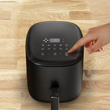 Tefal Easy Fry EY145810 frituregryde Enkelt 3 L Enkeltstående 1300 W Varmluftsteger Sort