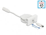 DeLOCK 81377 el-ledning Hvid 0,62 m 5.5 x 2.1 mm