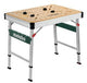 Metabo MWB 100 udendærs bord Beige, Metallic Rektangulær form