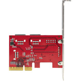 StarTech.com 6P6G-PCIE-SATA-CARD interface-kort/adapter Intern