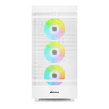Sharkoon REBEL C50 RGB ATX Full Tower Hvid