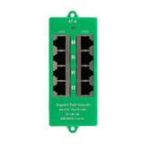Extralink ACTIVE POE INJECTOR 4 PORT GIGABIT 802.3AT/AF MODE A - 1 Gbps - 4-Port Gigabit Ethernet 48 V