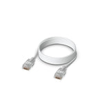 Ubiquiti UACC-Cable-Patch-EL-1M-W netværkskabel Gennemsigtig, Hvid Cat6