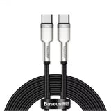 Baseus CATJK-D01 USB-kabel USB 2.0 2 m USB C 0,48 Gbit/sek. Sort