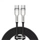 Baseus CATJK-D01 USB-kabel USB 2.0 2 m USB C 0,48 Gbit/sek. Sort