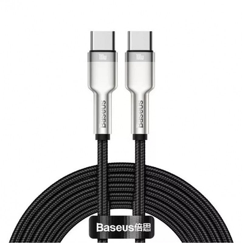 Baseus CATJK-D01 USB-kabel USB 2.0 2 m USB C 0,48 Gbit/sek. Sort