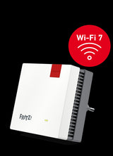 FRITZ! 20003134 mesh Wi-Fi-system Dual-band (2,4 GHz / 5 GHz) Wi-Fi 7 (802.11be) Rød, Hvid 1 Intern