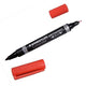 Staedtler Lumocolor Duo speedmarker Fin/projektilspids Rød 1 stk