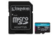 Kingston Technology 128 GB microSDXC Canvas Go! Plus Gen4 200 MB/s A2 U3 V30-kort + adapter