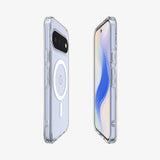 Spigen Ultra Hybrid (Mag Fit) mobiltelefon etui 16 cm (6.3") Cover Transparent, Hvid
