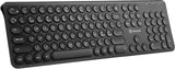 Voxicon Slim Classic 282WL tastatur RF trådløst QWERTY Nordisk Sort