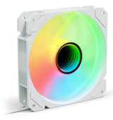 Sharkoon SHARK Mirror PWM RGB Computerkabinet Ventilator 12 cm Hvid 1 stk