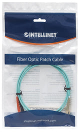Intellinet 751001 InfiniBand og fiberoptisk kabel 2 m ST LC Turkisfarve