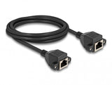 DeLOCK 80200 netværkskabel Sort 2 m S/FTP (S-STP)