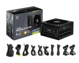 MSI MAG A850GLS PCIE5 enhed til strømforsyning 850 W 24-pin ATX ATX Sort