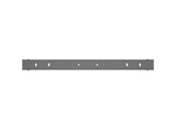 Multibrackets 0984 tv-beslag 165,1 cm (65") Sort