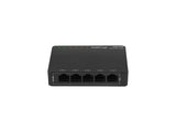 Lanberg DSP3-1005-60W netværksswitch Ikke administreret Gigabit Ethernet (10/100/1000) Strøm over Ethernet (PoE) Sort