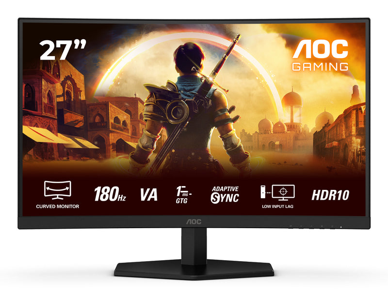 AOC G4 C27G42E computerskærm 68,6 cm (27") 1920 x 1080 pixel Fuld HD LED Sort, Rød