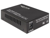 DeLOCK 86203 netværksomformer til medie 1000 Mbit/s Sort