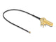 DeLOCK 12033 koaxial kabel 0,25 m RP-SMA I-PEX MHF4 Sort