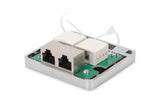 Digitus DN-93713 stikdåse RJ-45 Sølv