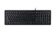 A4Tech KR-92 tastatur Universel USB QWERTY Engelsk Sort