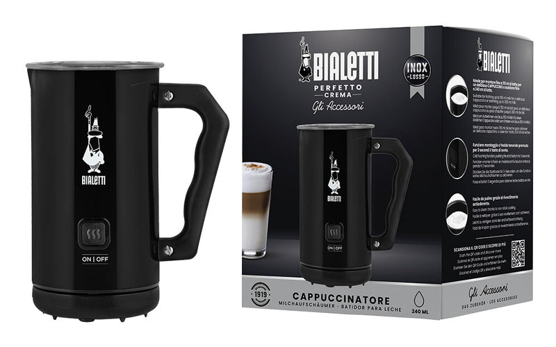 Bialetti MKF02 Automatisk mælkeskummer/varmer Sort