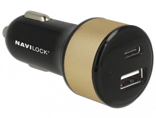 Navilock 63069 oplader til mobil enhed Universel Sort Cigartænder Automatisk