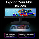 BenQ SW242Q computerskærm 61,2 cm (24.1") 2560 x 1600 pixel WQXGA LED Sort