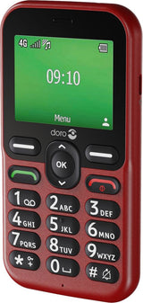 Doro Leva E10 6,1 cm (2.4") 118,9 g Rød Senior telefon