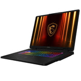 MSI Crosshair A18 HX A8WFKG-044FR AMD Ryzen™ 9 8940HX Laptop 45,7 cm (18") Quad HD+ 32 GB DDR5-SDRAM 1 TB SSD NVIDIA GeForce RTX 5060 Laptop GPU Wi-Fi 6E (802.11ax) Windows 11 Home Sort AZERTY Fransk