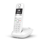 Gigaset AS690 Analog/DECT-telefon Nummervisning Hvid