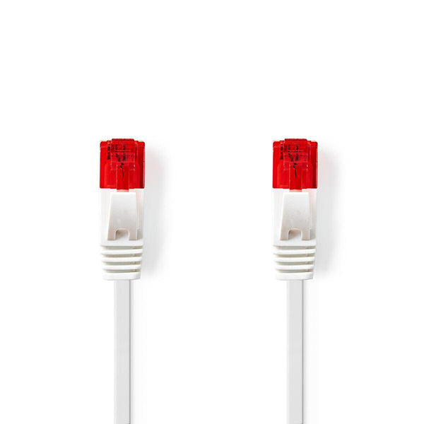 Nedis CCGP85216WT100 netværkskabel Hvid 10 m Cat6 U/UTP (UTP)