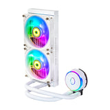 Cooler Master MasterLiquid PL240 Flux White Edition Computerkabinet Alt-i-en væskekøler 12 cm Hvid