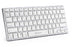 Voxicon Ultra-Slim BT 400 tastatur Bluetooth Nordisk Sølv, Hvid