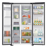 Samsung RS70F64KEBEO side-by-side køle-fryseskab Fritstående 635 L Sort