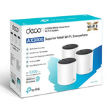 TP-Link DECO X55 (3-Pack) Dual-band (2,4 GHz / 5 GHz) Wi-Fi 6 (802.11ax) Hvid Intern